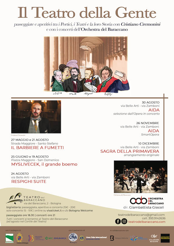 Locandina Teatro della Gente 2022 Bologna