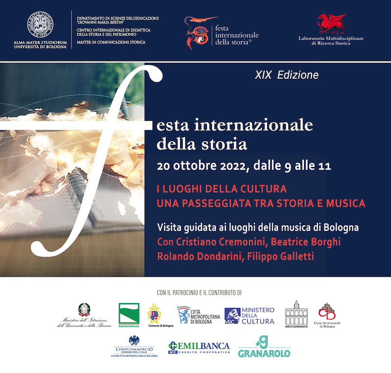 XIX Festa Internazionale Della Storia - Unibo XIX Festa Internazionale Della Storia - Unibo
