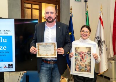 Presidenza della Regione Toscana: Cremonini riceve il 3° Premio Giglio Blu di Firenze